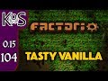 Factorio 0.15 Tasty Vanilla Ep 104: TODAY WE LOVE ORANGE - Expensive Recipes, Let's Play, Gameplay