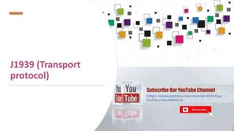 J1939 Transport protocol