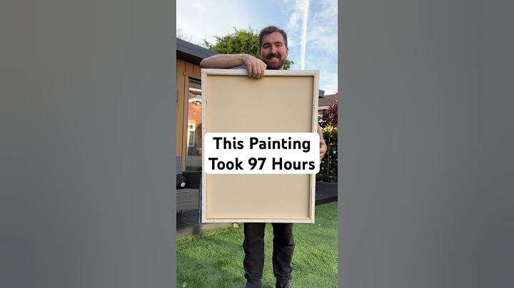 This Painting Took 97 Hours to Complete