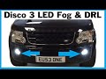 Land Rover Discovery 3 / LR3 2 in 1 LED fog lamp & DRL Light Kit Installation