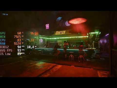 Cyberpunk 2077 - i9 13900KF + RTX 4080 - 1440p All Settings RTX ON / OFF - FPS Benchmark Test