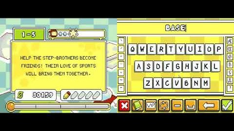 SUPER SCRIBBLENAUTS 1-1, 1-2,1-3,1-4,1-5