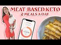 WHAT I EAT IN A DAY Keto and Intermittent Fasting (2020)