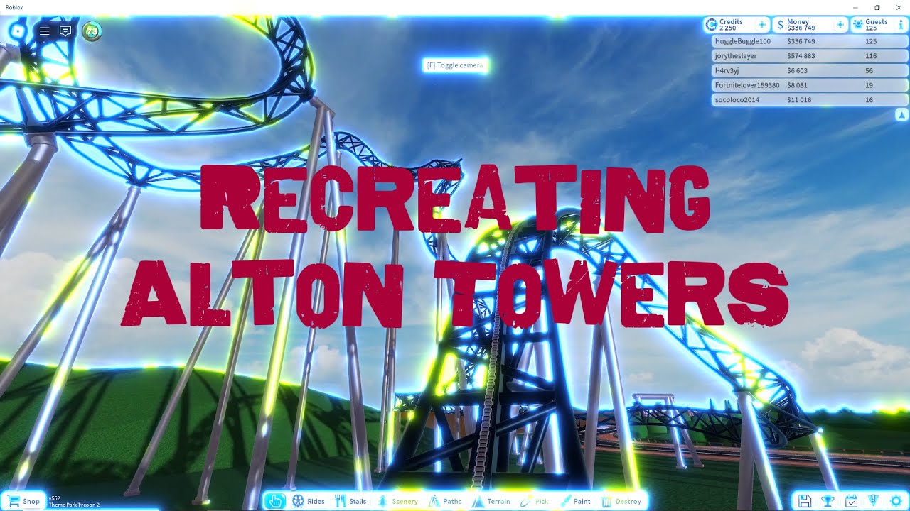 Recreating Alton Towers On Theme Park Tycoon 2 Which Is Your Favourite recreating-alton-towers-on-theme-park-tycoon-2-which-is-your-favourite