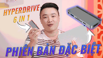 Hub HyperDrive 6 in 1: Nhỏ gọn, nhiều cổng kết nối và đa dụng     | Minh Tuấn Mobile