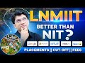 LNMIIT Jaipur | Complete Details | Placements, Cut-Off, Fees & ROI | Better Than NIT ? Prateek Sir