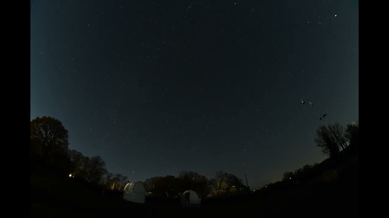 Timelapse of the North Celestial Pole from the Alston Observatory of the University of Lancashire