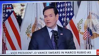 Secretary of State Marco Rubio, God & Geico... Wait for it....