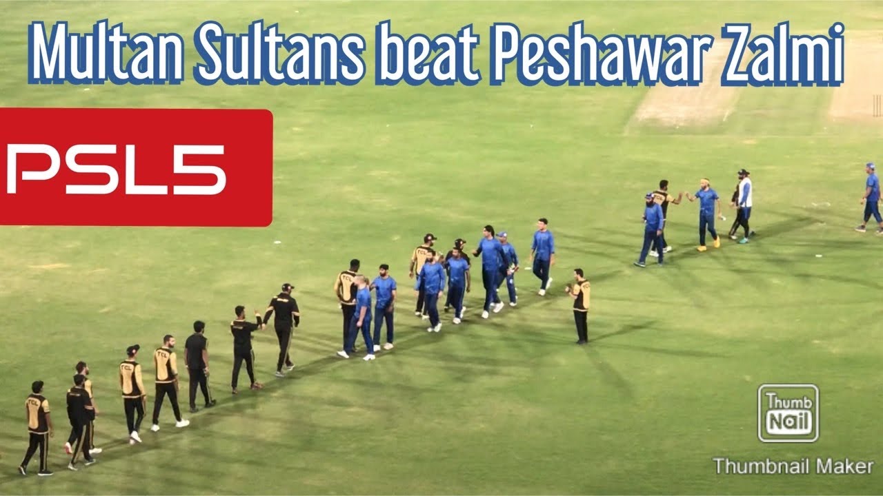 PSL2020 - Multan Sultans Beat Peshawar Zalmi by 22 runs | NSK | Khel Khilari |