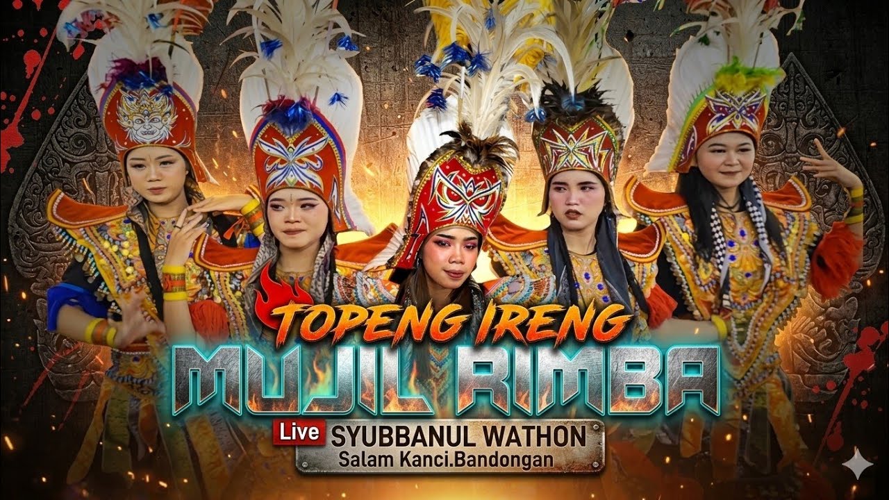 SELALU DI TUNGGU ‼️ SRIKANDI TOPENG IRENG MUJIL RIMBA LIVE SYUBBANUL WATHON SALAM KANCI BANDONGAN