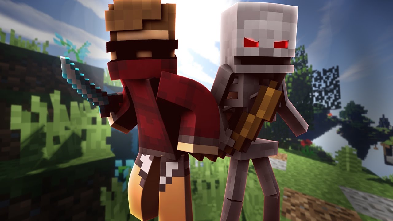 Minecraft: Skywars #13 [Hypixel]|"ME AND SKELLY SIDE BY SIDE!!!"