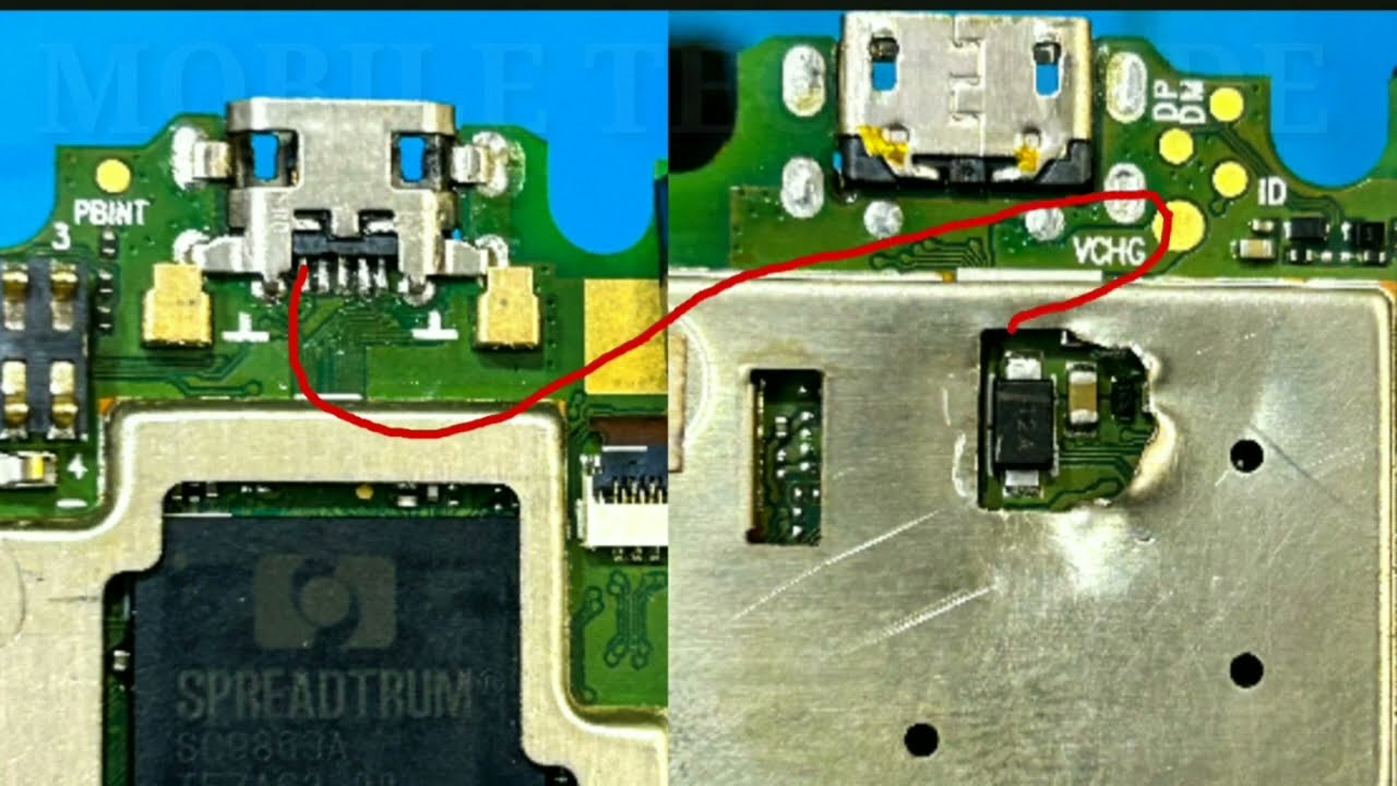 lava z1s charging problem / lava z1s charging jumper