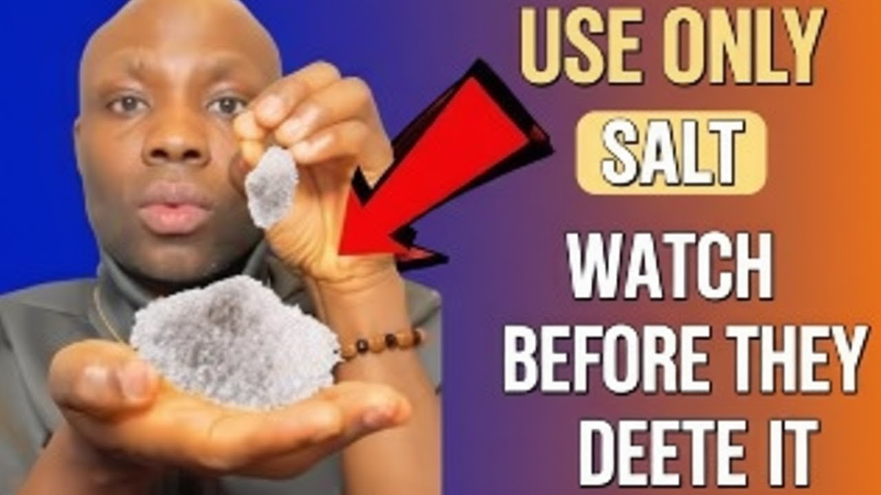 USE SALT THIS WAY BEFORE 12 NOON — DIVINE FAVOR & MONEY WILL LOCATE YOU!