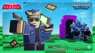 Roblox ''The Classic'' Eventi Tower Defense Simulator Tix ve Token'lar Nasıl Alınır ?