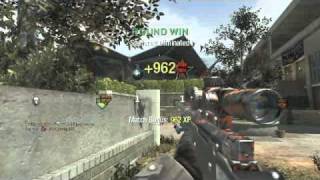 Black Ops - Crossmap Tomahawk Game-Winning Kill on Stadium