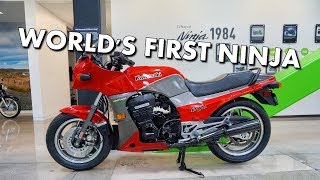 ニャイ子 CHECK OUT THE WORLD'S FIRST KAWASAKI NINJA - And a 1972 K1 900