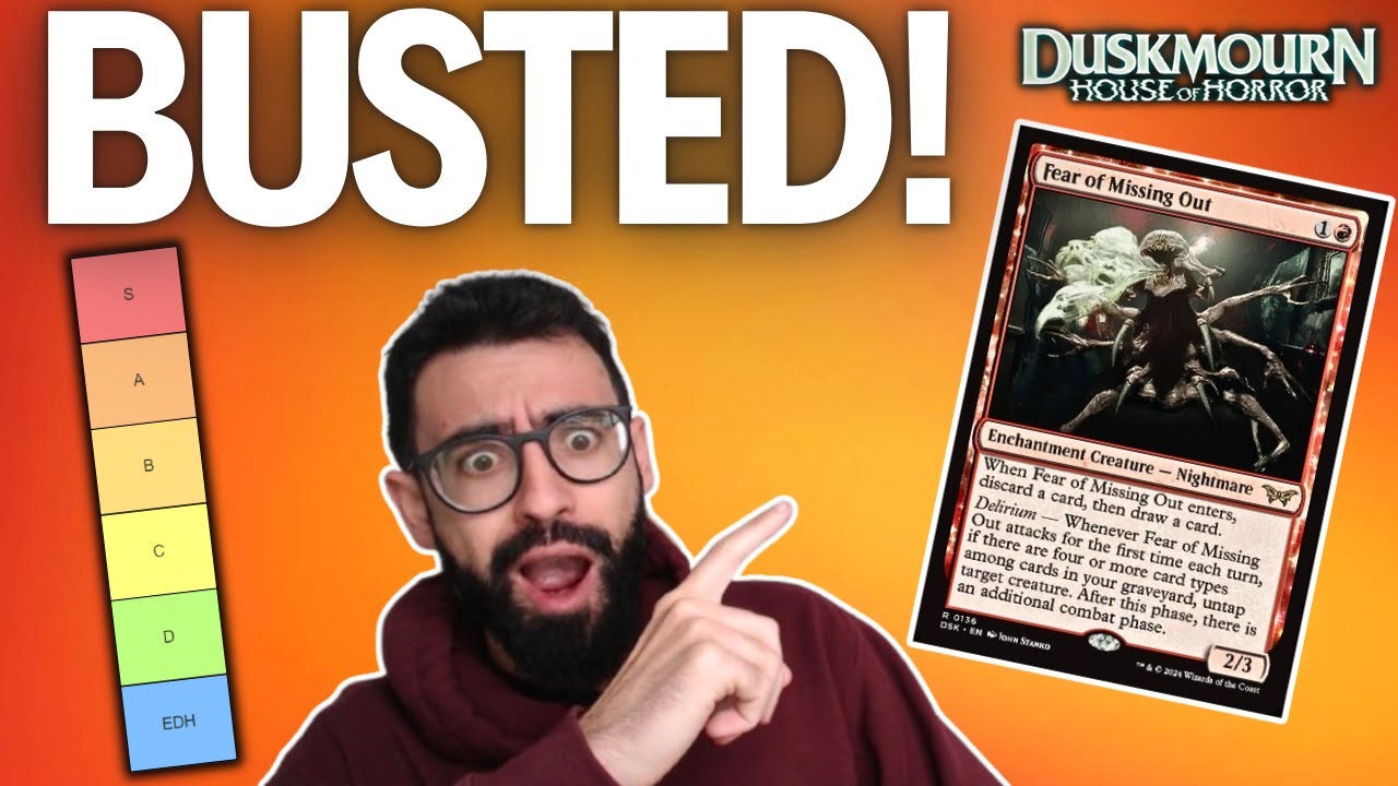 The Best & Worst Rare Cards From MTG Duskmourn Tier List YouTube