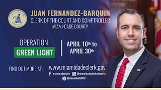 Operation Green Light - April 10 to April 30, 2024