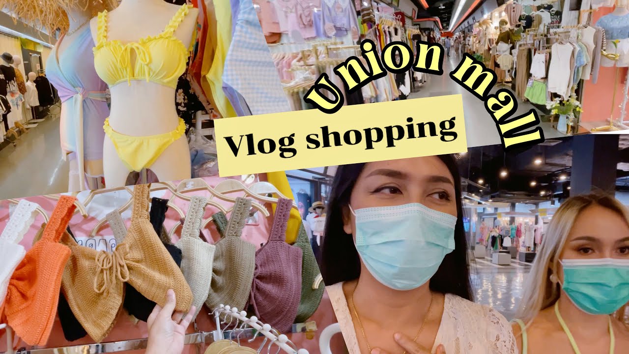 ชุดเดรสแพลตตินั่ม ประตูน้ํา  Update 2022  Vlog shopping Union mall เปิดแล้ว ร้านเยอะไหม เสื้อผ้าเป็นไง | Aumbellezza x Jossy berry