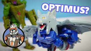 Since when was Optimus a BAT?! Transformers Beast Wars Optimus Primal and Megatron Crocodile