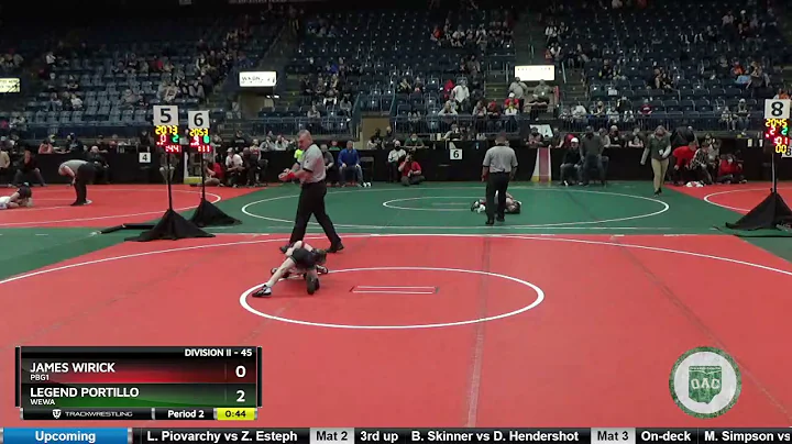 James Wirick vs Legend Portillo 2021 GS State D2 4...