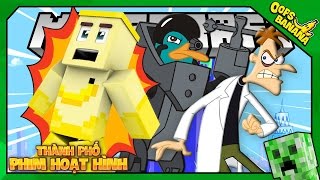 TIẾN SĨ HEINZ DOOFENSHMIRTZ BỊ LOKI HACK NÃO (Minecraft Thành Phố Phim Hoạt Hình)