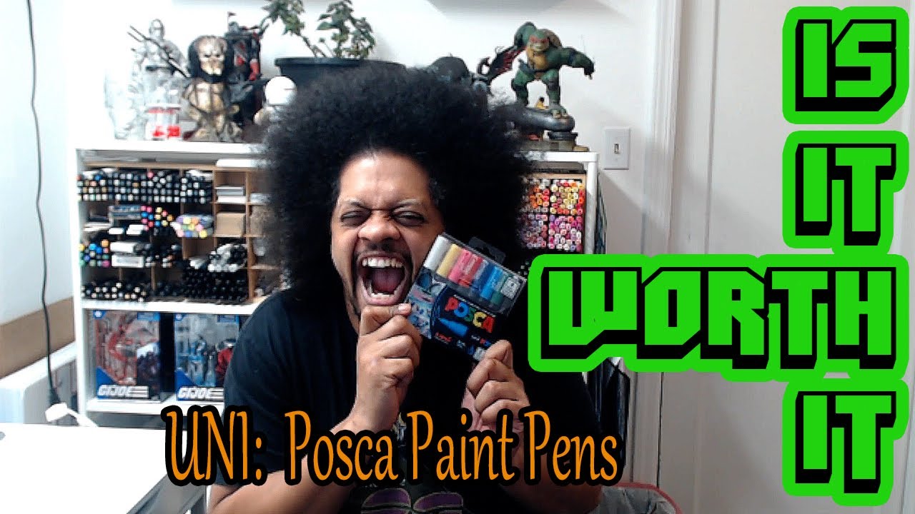 uni posca Paint Markers Is it Worth it? Artist PRODUCT REVIEW YouTube