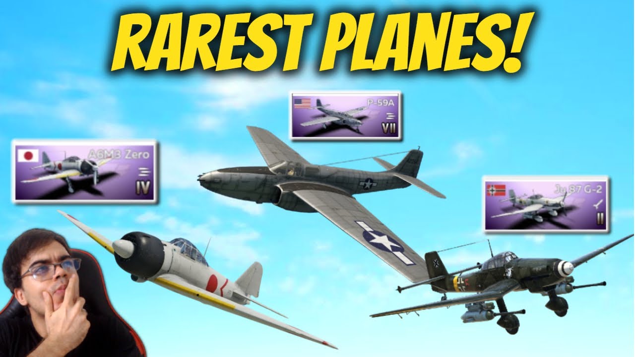 🔥 These Are the RAREST Planes in War Thunder Mobile