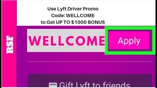 Lyft Driver Promo Code | Latest Lyft $1000 Sign Up Bonus | Verified 🚀🚀