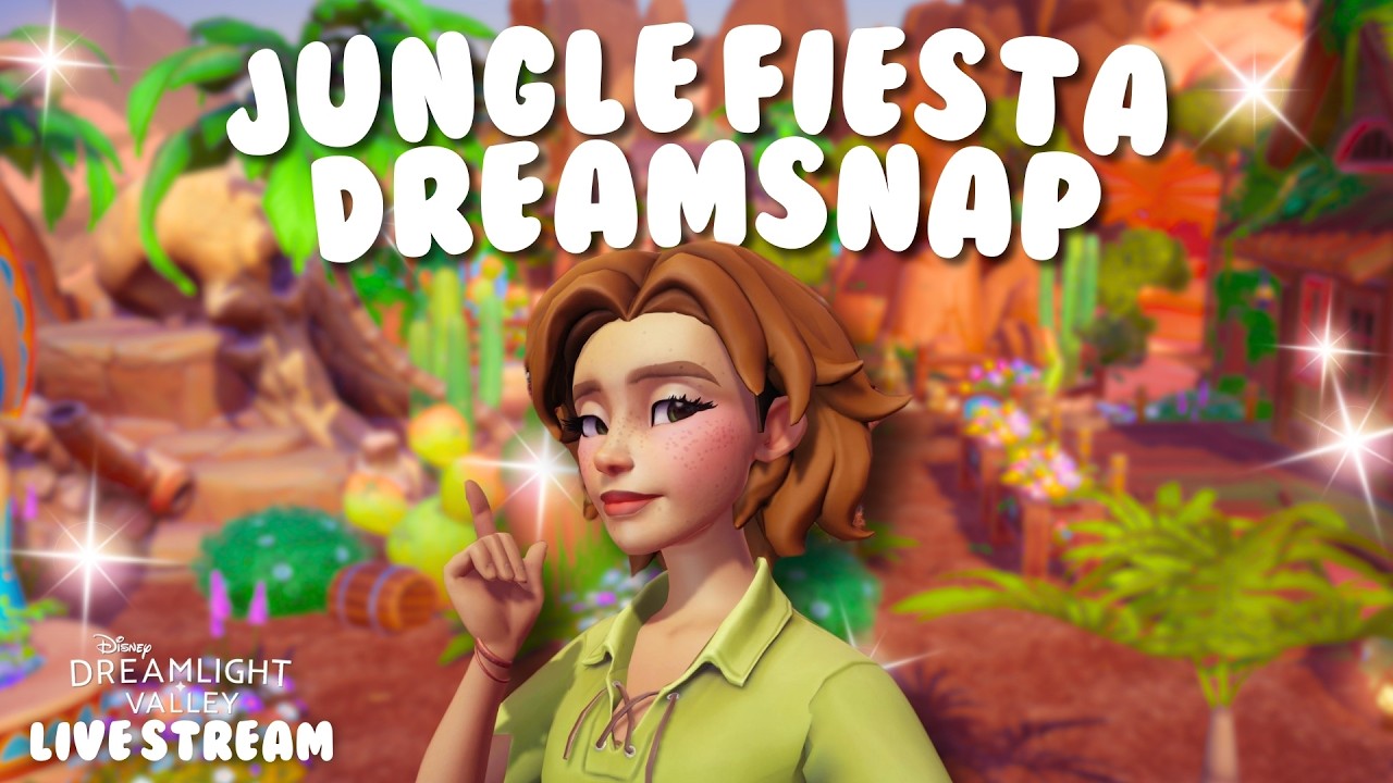 🎥vibrant fungle fiesta dreamsnap!! | dreamlight valley live!