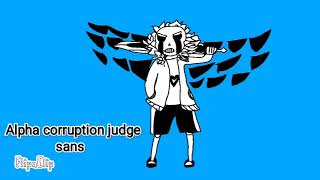 Alphatale Undertale Aus Alpha Corruption Judge Sans Theme