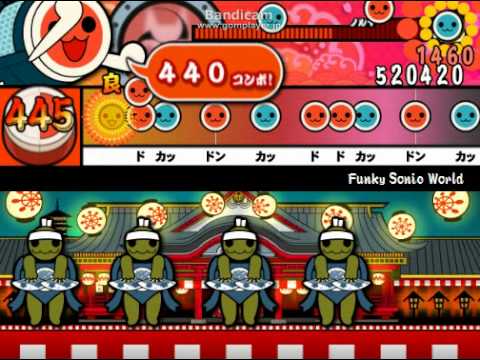 Funky Sonic World　創作譜面