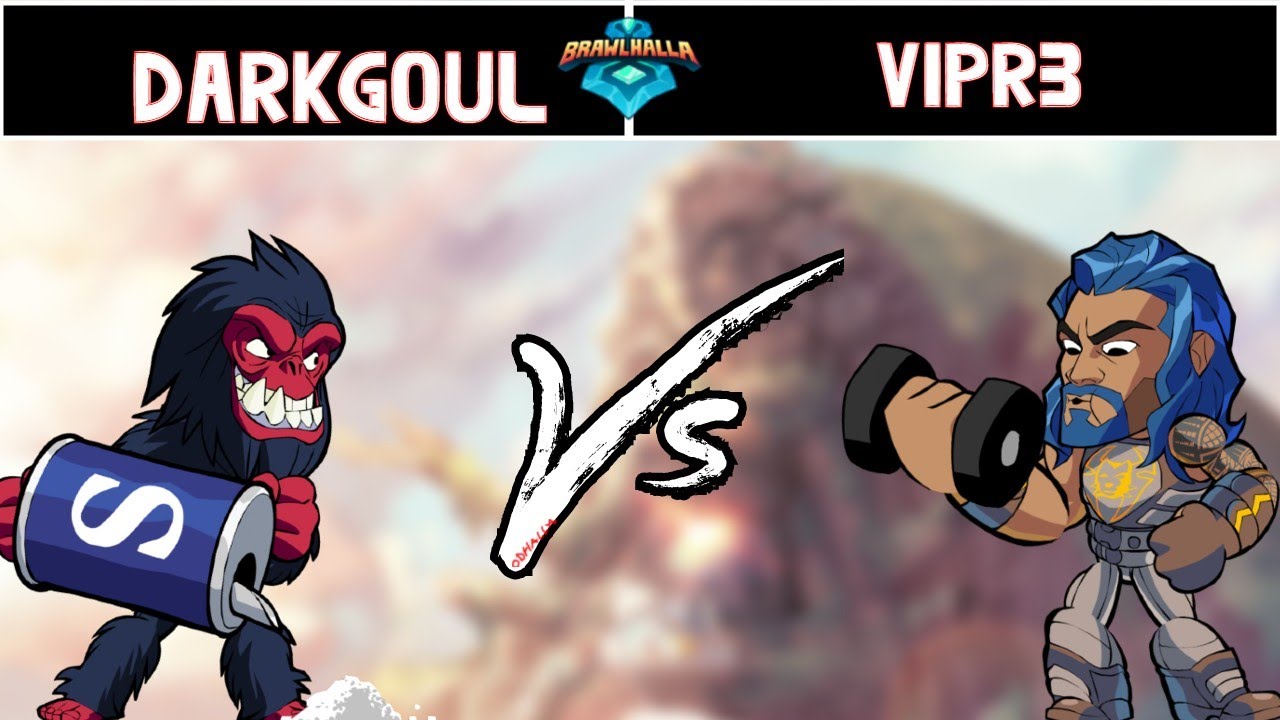 Darkgoul vs Vipr3 - NA vs EU - Brawlhalla Show Match #23