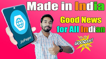 Made in India Mobile Browser Is Here ⚡ Feat. JioPages Safe & Fast Web Browser