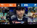 HLE vs. DYM игра 1 | Неделя 1 LCK Summer 2020 | Чемпионат Кореи | Hanwha Life Team Dynamics