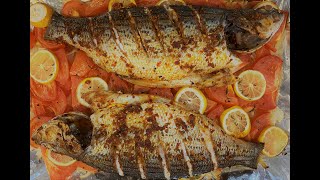 JHC Week 8 - Tuesday - Morocco Baked Fish with Harissa and Tomatoes