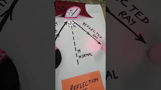 WORKING MODEL OF REFLECTION OF LIGHT