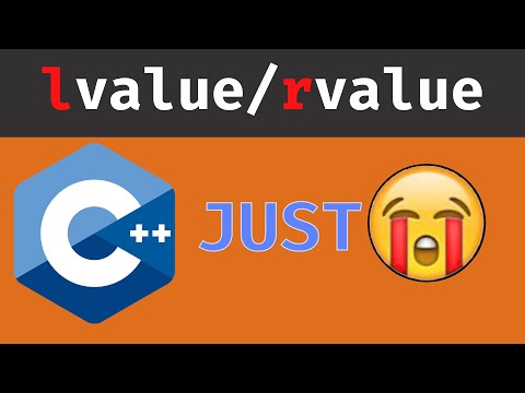 C++ lvalue & rvalue
