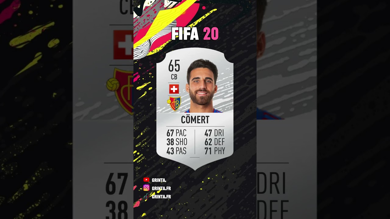 L'évolution FIFA d'Eray Cömert !