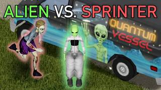 Can an ALIEN Survive Against SPRINTERS in Project Zomboid?