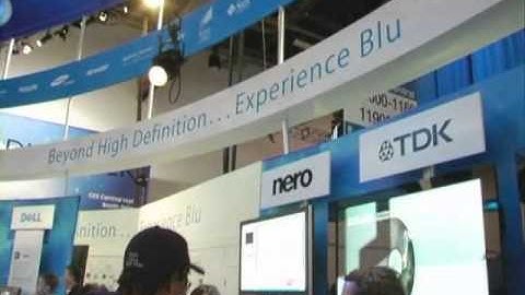 Blu-ray on display and in demonstrations (CES 2007)