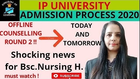 Special round 2 offline counselling