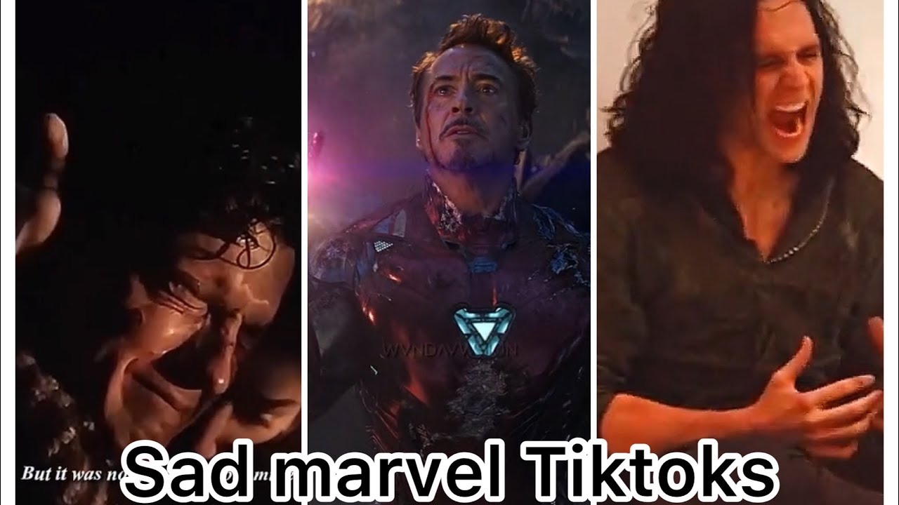 Sad Marvel Tiktoks that will put u in therapy                 marvel  sad   tiktok