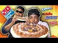 DIY GIANT CHOCOLATE PIZZA