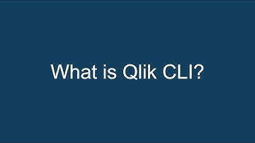 Hello World - Introduction to Qlik CLI