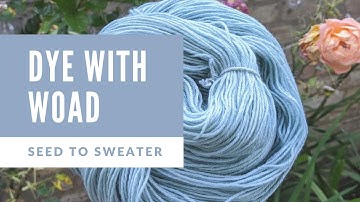 Naturally Dye with Woad