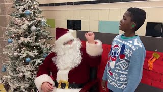 WebXtra: Santa brings special gift for Longview’s hearing-impaired students