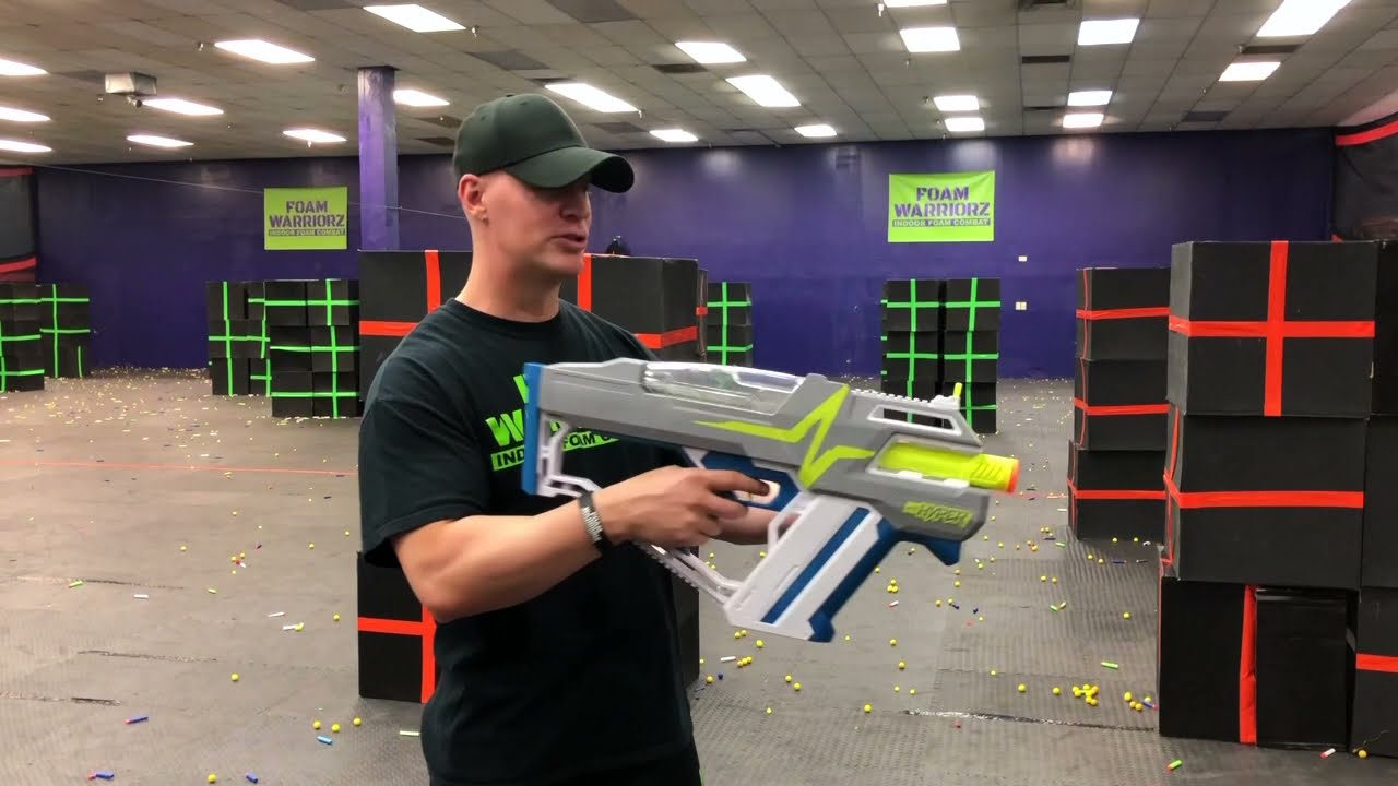 Nerf Hyper Mach-100 Fully Motorized Blaster