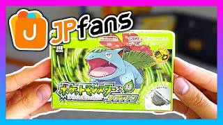 I Ordered JAPANESE Pokemon Games! (JPfans review)