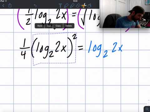 Logarithms: A Really Cool Log Problem!! - Pi(e) Squared